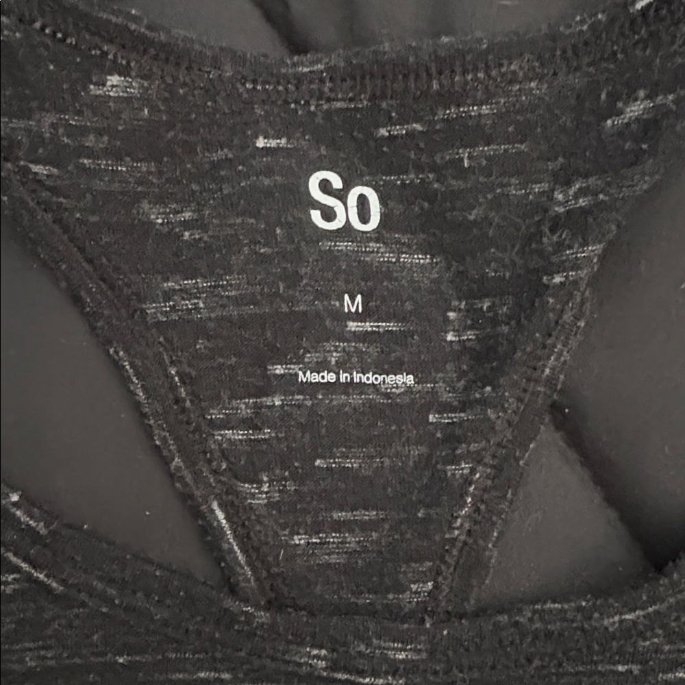 Black Racerback Tank - Picture 3 of 4